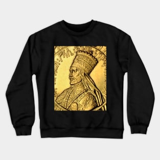 Emperor Selassie Gold Ethiopia Crewneck Sweatshirt